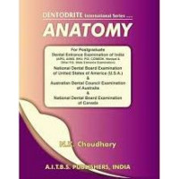 Dentodrite International Series— Anatomy, 1/Ed.