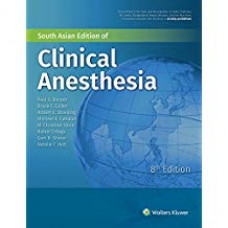 CLINICAL ANESTHESIA , 8TH SOUTH ASIA EDITION